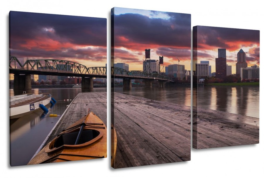 Модульная картина город. Холст 100 60. Модульные картины с перспективой. Картина 60 на 100. Холст 100х60.