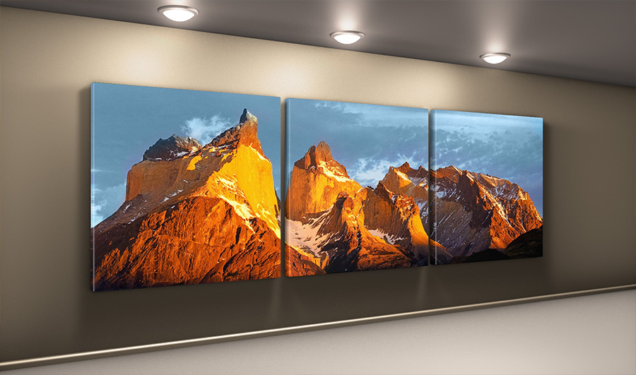 В интерьере. Модульный домик. Модульная 50. Гостевой домик. Картина 110х60.